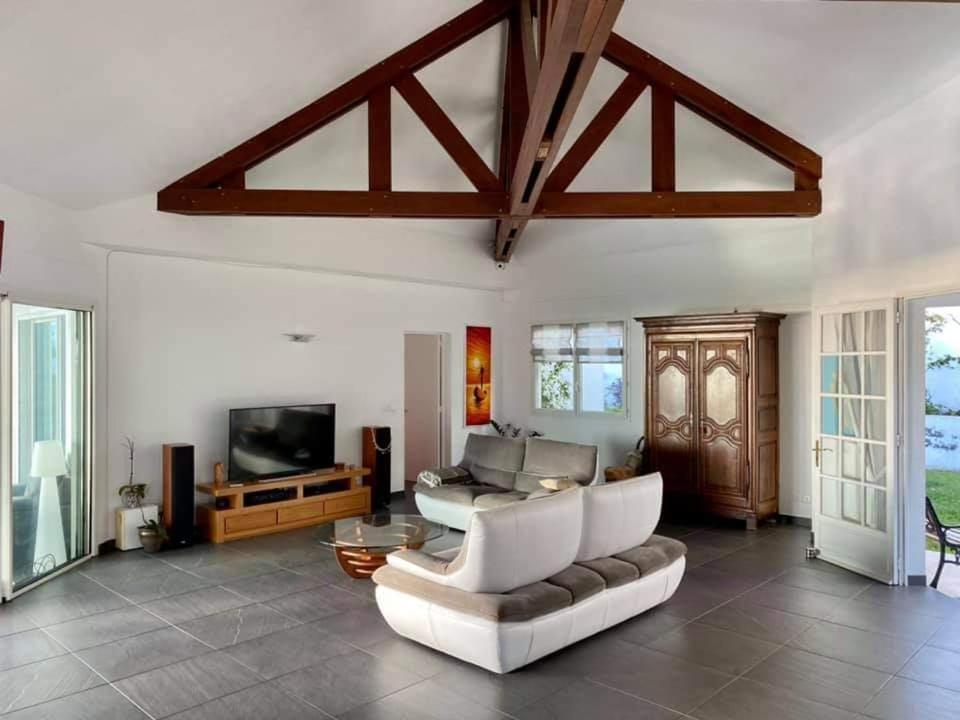 سانت بيير Villa Belle Vue, Chambre Bambous المظهر الخارجي الصورة